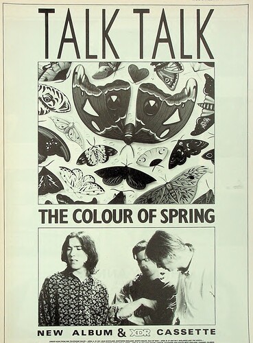 Talk Talk The Colour Of Spring 1986