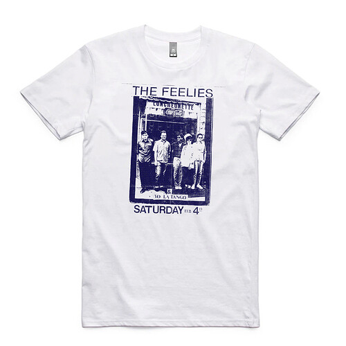 feelies-white-tee