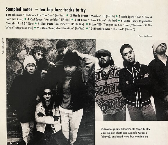 Top 10 Jap Jazz 1993