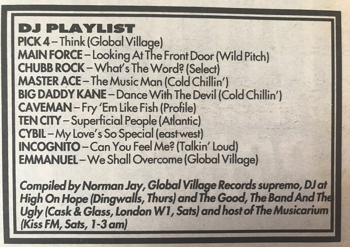 TOP 10 DJ 003 Norman Jay