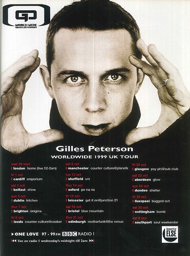 Gilles Peterson Tour