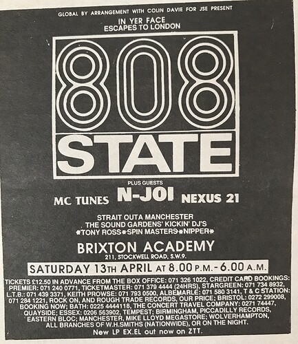 808 state dates 91