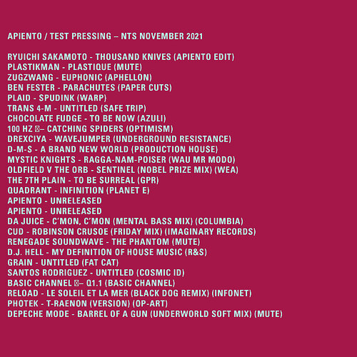 11-21-NTS-Tracklisting