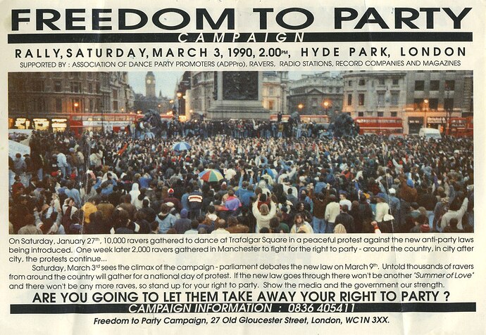 freedom to party