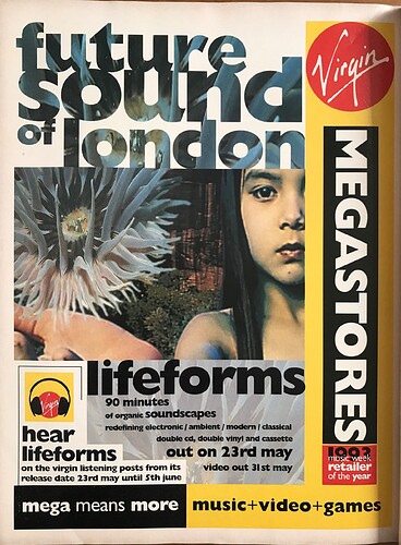 FSOL Lifeforms 23 May 1994