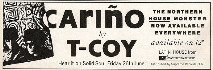 T Coy Carino 26 June 1987