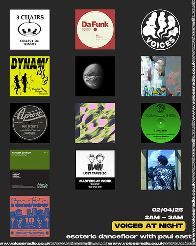 PaulEast_EsotericDancefloor_Voices_02Apr2026-covers
