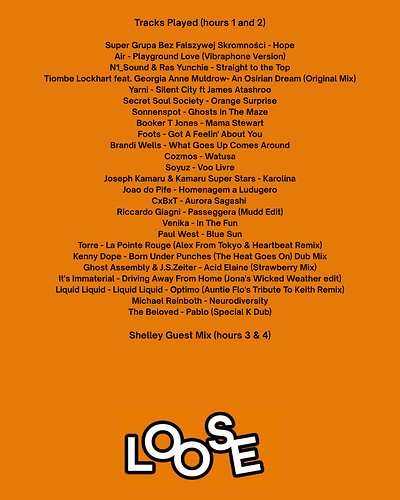 LooseFM_Oct25_Tracks