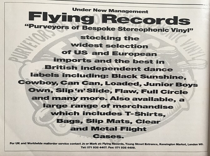 Flying Records 1994