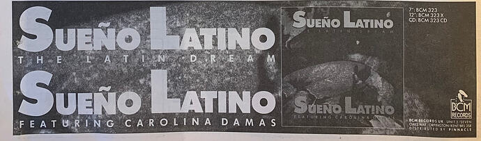 Sueno Latino 16 Sep 1989