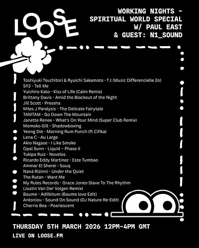LooseFM-Feb26-promo-tracklist