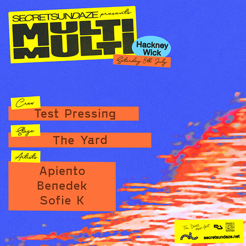 SecretSundaze - Multi Multi - Test Pressing crew
