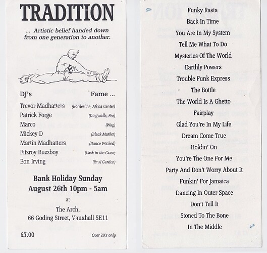 tradition