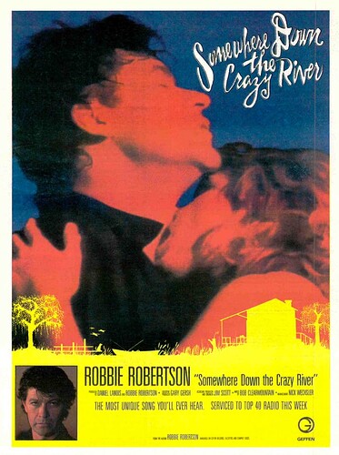 Robbie Robertson Somewhere Down The Crazy 1988