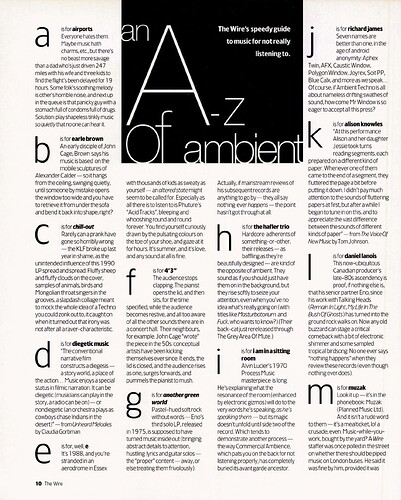Wire A-Z Ambient July 1993 001