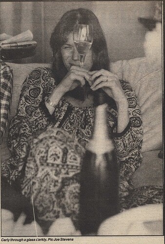 Carly Simon Oct 1983