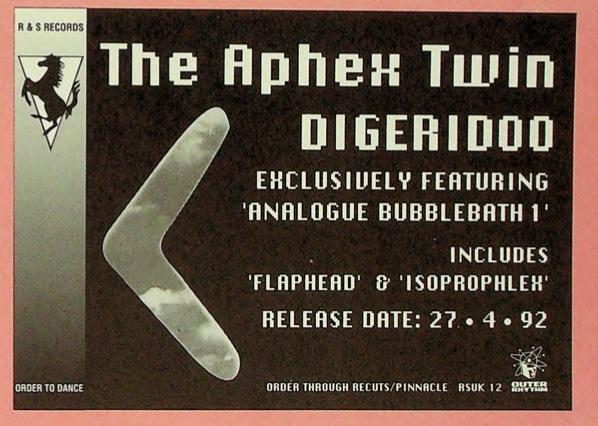 Aphex Twin Digeridoo 1992